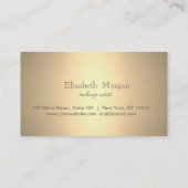 Moderne, stilvolle Gold Confetti Treuekarte (Rückseite)