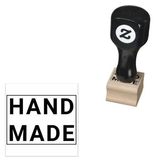 Moderne stilvolle handgefertigte Professionalität Gummistempel (Stempel)