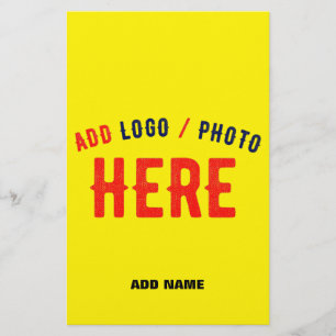 MODERNE, STILVOLLE, HELLE GELBEN-ÜBERPRÜFTE MARKE FLYER