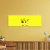 MODERNE, STILVOLLE, HELLE GELBEN-ÜBERPRÜFTE MARKE LEINWANDDRUCK (Insitu (Wohnzimmer))