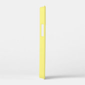 MODERNE, STILVOLLE KUNSTSTOFFMARKE PASTEL YELLOW Case-Mate iPhone HÜLLE (Rückseite / Rechts)