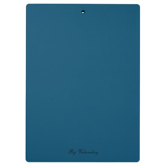 Moderne, stilvolle Monogram-Muster-Briefmarke Klemmbrett (Rückseite)