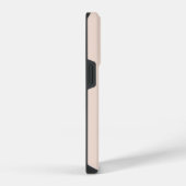Moderne stilvolle monogrammierte rosa Pastellfarbe iPhone Hülle (Rechte Seite)