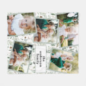 Moderne, stilvolle Multi-Foto-Wohngestaltung fleec Fleecedecke (Vorderseite (Horizontal))