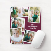 Moderne, stilvolle Multi-Foto-Wohngestaltung Mousepad (Mit Mouse)