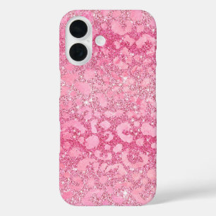 Moderne stilvolle Roségold iPhone 16 Hülle