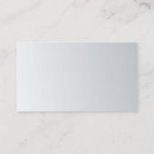 Moderne stilvolle Schlichte Berufliche Trending Cl Visitenkarte (Rückseite)