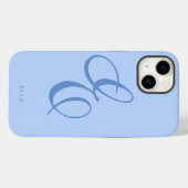 Moderne, stilvolle und elegante Skriptbezeichnung Case-Mate iPhone Hülle (Rückseite (Horizontal))