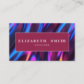 Moderne, stilvolle Visitenkarte (Vorderseite)