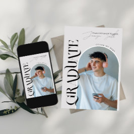 Moderne, stilvolle Zeitschrift Cover | FOTO ABSCHL Einladung