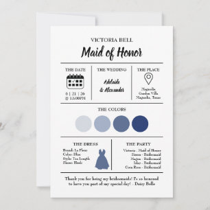 Moderne Strand Küsten Aquarell Hochzeit Blau Einladung