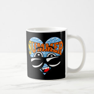 Moderne Strand-Sonnenbrillen Kaffeetasse