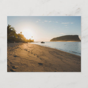 Moderne Strandlandschaft Natur Postkarte