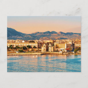 Moderne Strandlandschaft Natur Postkarte