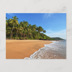 Moderne Strandlandschaft Natur Postkarte