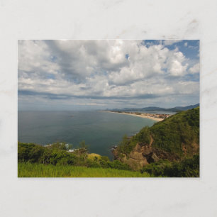 Moderne Strandlandschaft Natur Postkarte