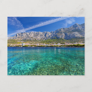 Moderne Strandlandschaft Natur Postkarte