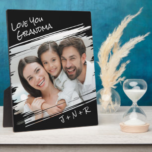 Moderne Street Art Add Your Foto Liebe You Oma Fotoplatte