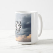 Moderne Streetwear-Grafikdesign Kaffeetasse (VorderseiteRechts)