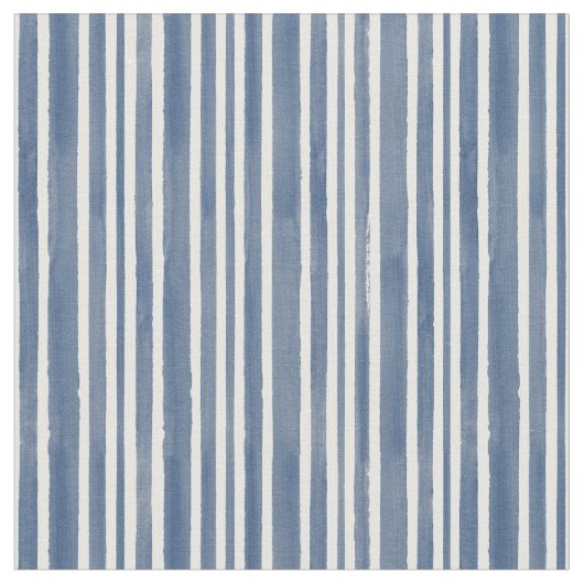 Moderne Streifen Blau/Weiß l Niedlich Stoff (Nahaufnahme)