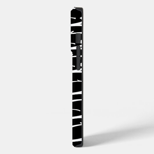 Moderne Streifen Case-Mate iPhone Hülle (Rückseite / Links)