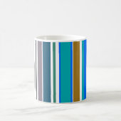 Moderne Streifen Kaffeetasse (Mittel)