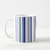 Moderne Streifen Kaffeetasse (Links)