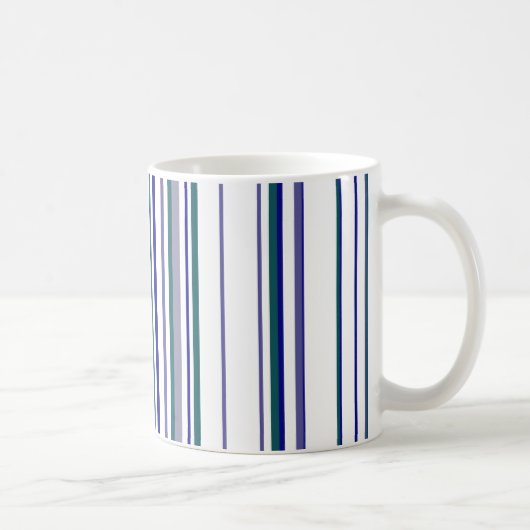 Moderne Streifen Kaffeetasse (Rechts)