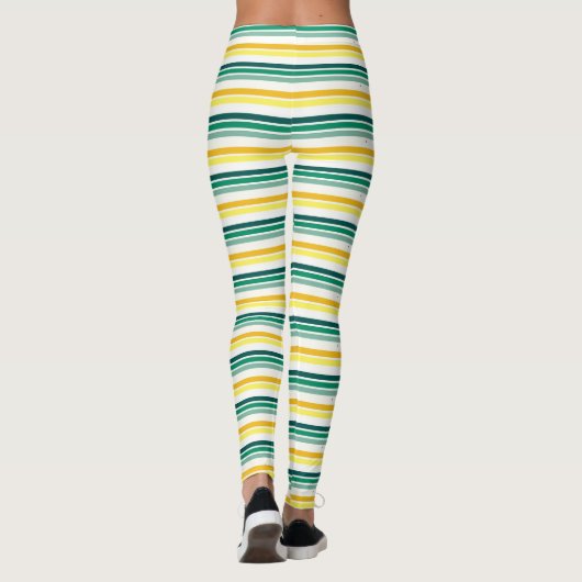 Moderne Streifen Leggings (Rückseite)