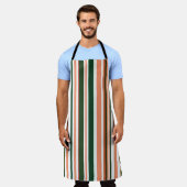 Moderne Streifen Schürze (Getragen)