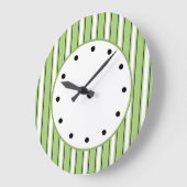 Moderne Streifenuhren Große Wanduhr (Winkel)