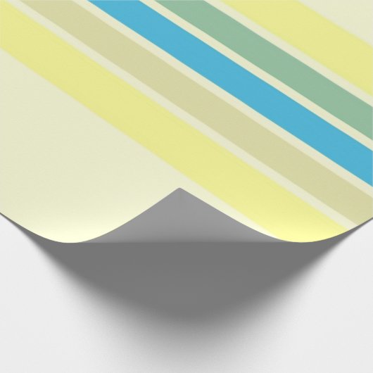 moderne Strickkunst Geschenkpapier (Ecke)