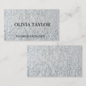 Moderne Strickmuster Visitenkarte (Vorne/Hinten)