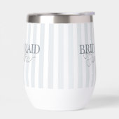 Moderne Strickschrift Name Personalisiert Bridesma (Links)