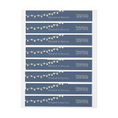 Moderne String Lights, Gelb & Weiß Wedding (Bogen)