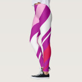 Moderne Stripe Diagonal Leggings (Links)