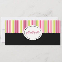 Moderne Stripes Boutique Geschenkgutscheine