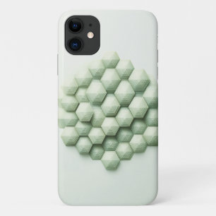 Moderne strukturierte geometrische Sechsecke - Ele Case-Mate iPhone Hülle