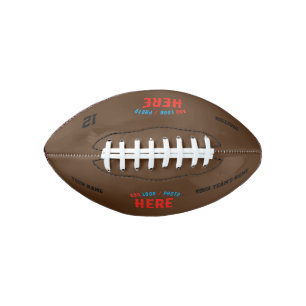 MODERNE, STYLISCH BROWN BROWN ÜBERPRÜFTE MARKENZEI FOOTBALL