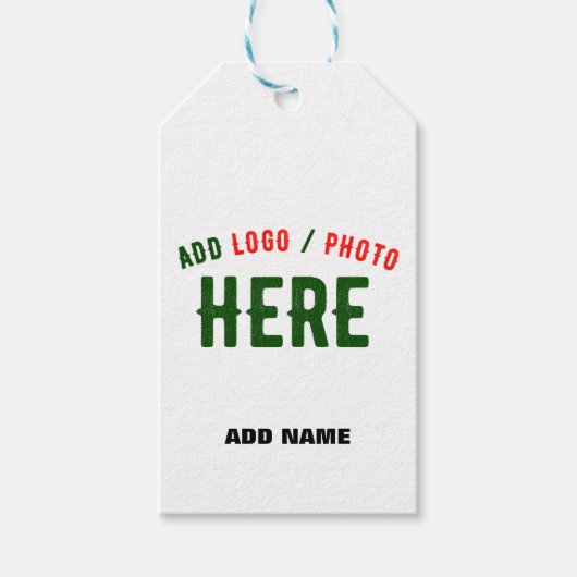 MODERNE, STYLISCH BROWN BROWN ÜBERPRÜFTE MARKENZEI GESCHENKANHÄNGER (Vorderseite)