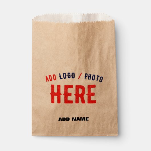 MODERNE, STYLISCH BROWN BROWN ÜBERPRÜFTE MARKENZEI GESCHENKTÜTCHEN (Vorderseite)
