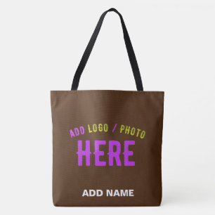MODERNE, STYLISCH BROWN BROWN ÜBERPRÜFTE MARKENZEI TASCHE
