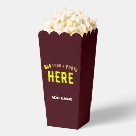 MODERNE, STYLISCH-BROWN-MARKE POPCORN GESCHENKSCHACHTEL