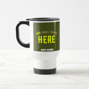 MODERNE STYLISCH-KUSTOM-ARMY GREEN-VERIFIED MARKIE REISEBECHER