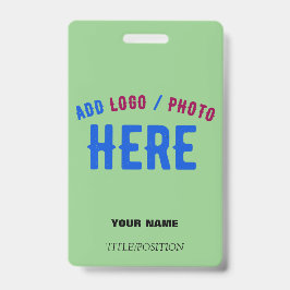 MODERNE STYLISCH MINT GREEN ÜBERPRÜFT MARKIERT AUSWEIS