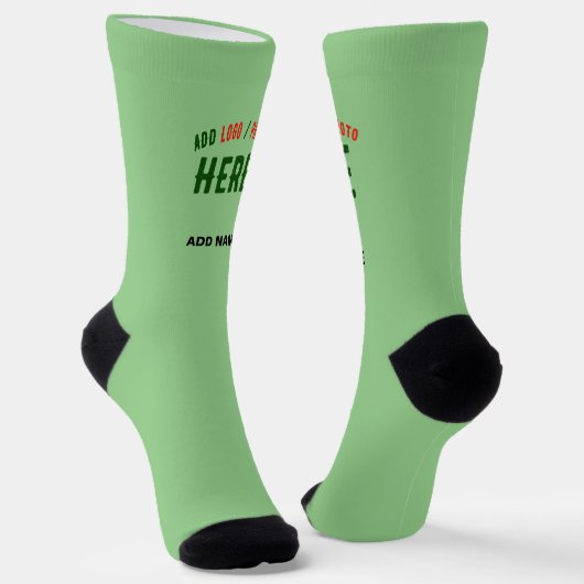 MODERNE STYLISCH MINT GREEN ÜBERPRÜFT MARKIERT SOCKEN (Gewinkelt)