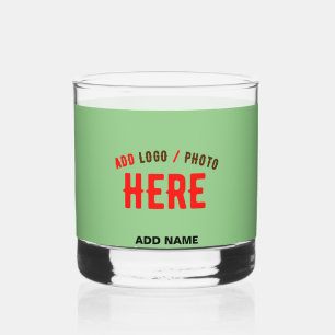 MODERNE STYLISCH MINT GREEN ÜBERPRÜFT MARKIERT WHISKYGLAS