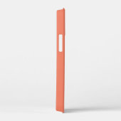 MODERNE, STYLISCH-MODERNE KUSTOM-KORALLORANGE-ÜBER Case-Mate iPhone HÜLLE (Rückseite / Rechts)