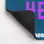 MODERNE, STYLISCH-PRUSSIANISCHE BLAUE-PRÜFGESCHICH MOUSEPAD (Ecke)