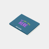 MODERNE, STYLISCH-PRUSSIANISCHE BLAUE-PRÜFGESCHICH POST-IT KLEBEZETTEL (angewinkelt)